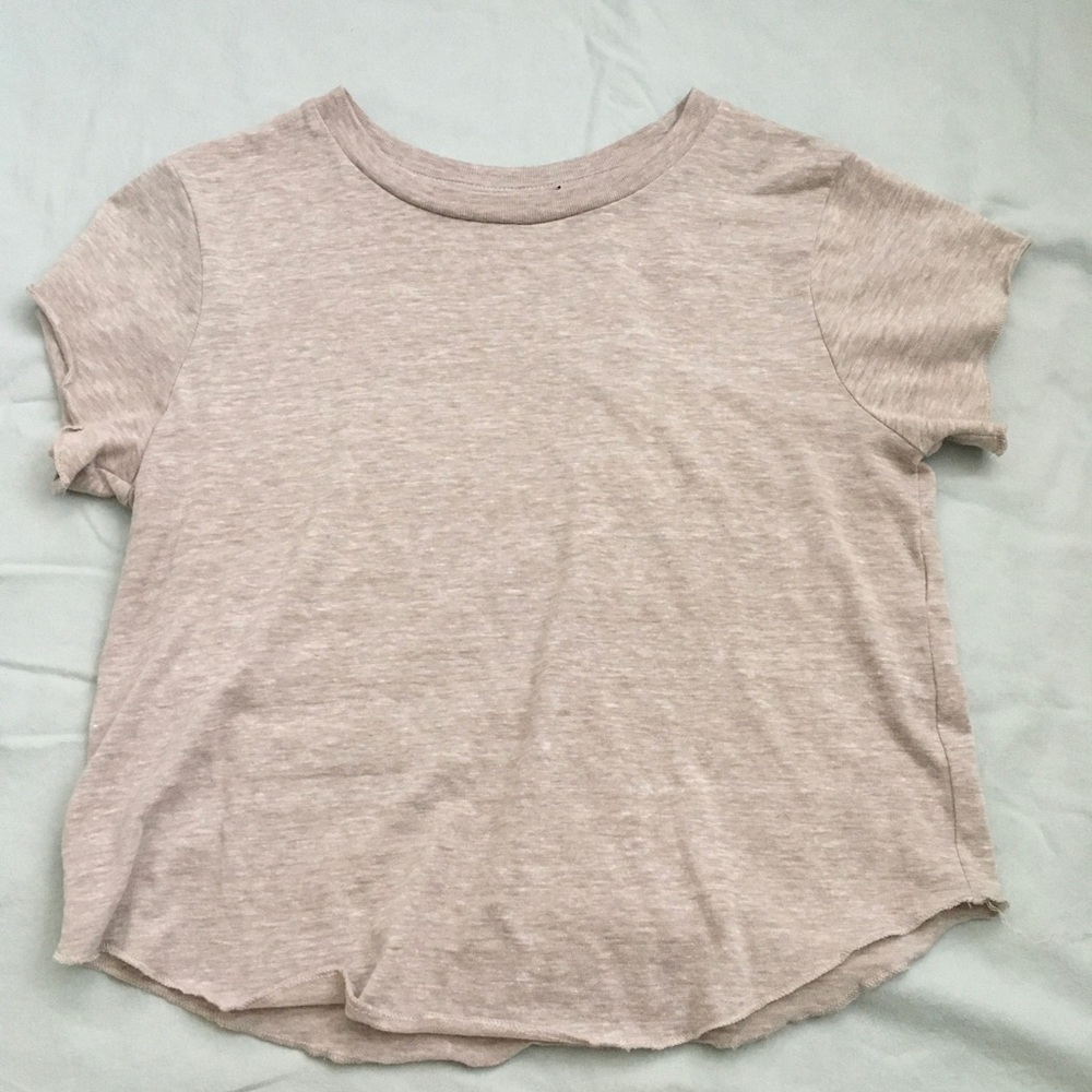 Cropped Short Sleeve Shirt